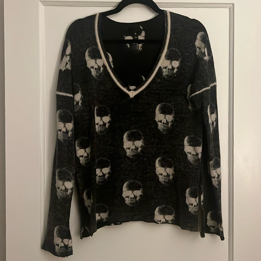 Aqua Cashmere sweater.